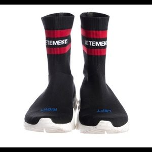 Used Vetements Sock Runner Sneakers